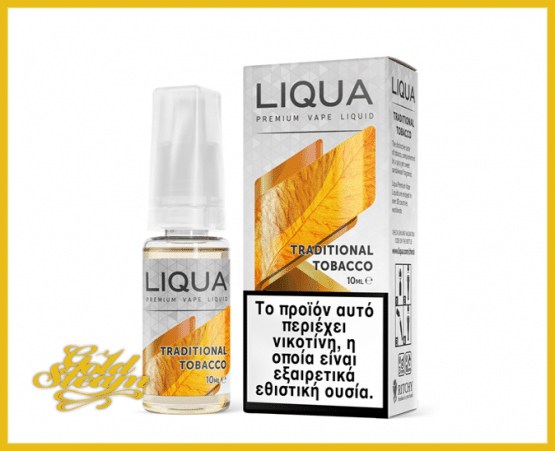 Liqua 10ml – Traditional Tobacco