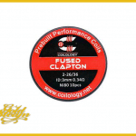 Coilology Pre-Build Coils - Fused clapton Ni80 2-26/36*10