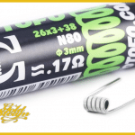 Wotofo Tri Core Fused Clapton Prebuilt Coils 10pcs