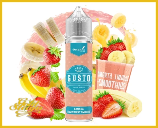 Gusto By Omerta - Banana Strawberry Smoothie