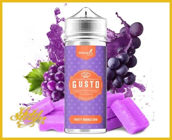 Gusto By Omerta - Fruity Bubble Gum (120ml)