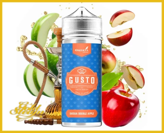 Gusto By Omerta - Shisha Double Apple (120ml)
