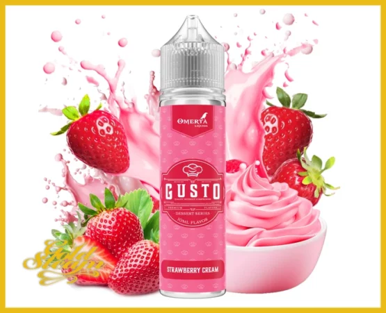 Gusto By Omerta - Strawberry Cream