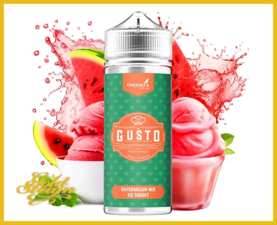 Gusto By Omerta - Watermelon Mix Ice Sorbet (120ml)