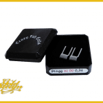 Χειροποίητες αντιστάσεις Staggered 0.34Ω NI90 By Crazy Fab Coils