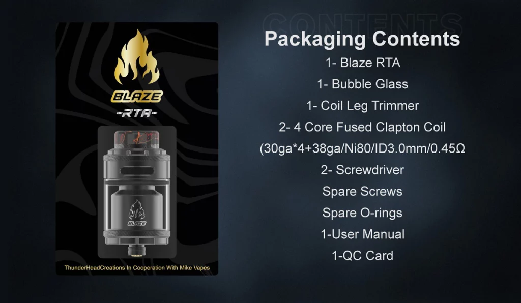Blaze RTA 26mm by Thunderhead Creations