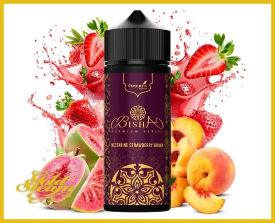 Bisha By Omerta - Nectarine Strawberry Guava (120ml)