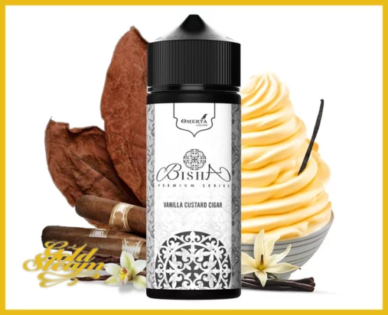 Bisha By Omerta - Vanilla Custard Cigar (120ml)