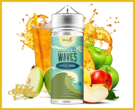 Waves By Omerta - Apple Soda (120ml)