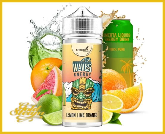Waves Energy By Omerta - Lemon Lime Orange (120ml)