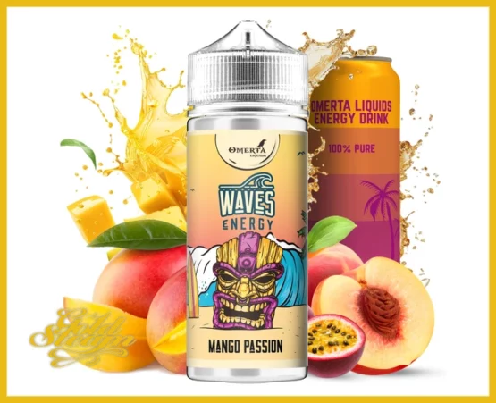 Waves Energy By Omerta - Peach Nectarine (120ml)