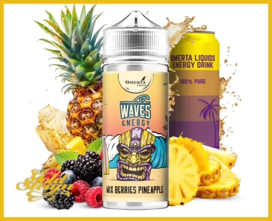 Waves Energy By Omerta - Mix Berries Pineapple (120ml)