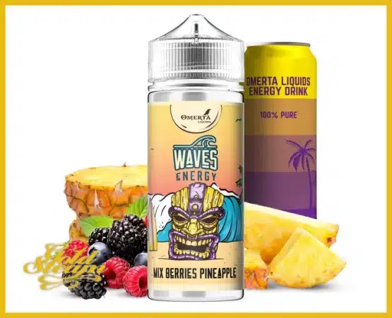 Waves Energy By Omerta - Mix Berries Pineapple (120ml)