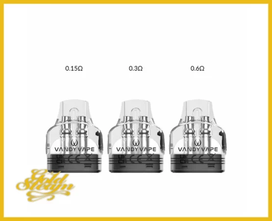 Cartridges Gemini 0.15/0.3/0.6Ω 5.5ML By Vandy Vape