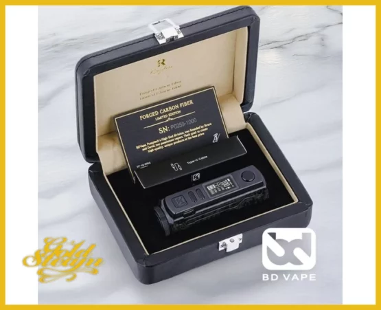 Rayden 100 Forged Carbon Fiber V2.0 Limited Edition by BD Vape