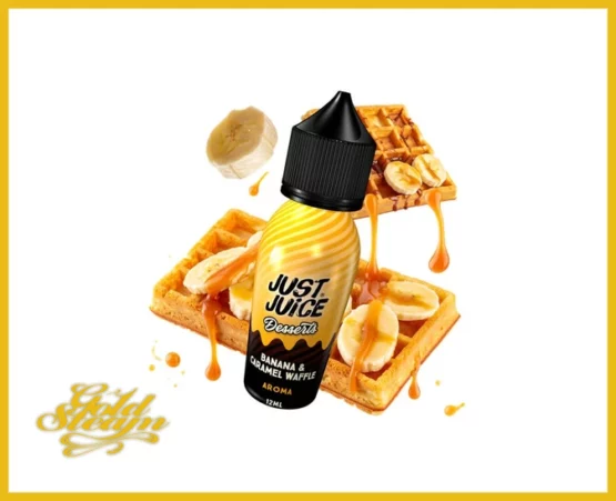 Desserts By Just Juice - Banana and Caramel Waffle
