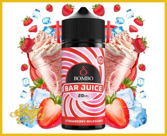 Bar Juice By Bombo - Strawberry Milkshake