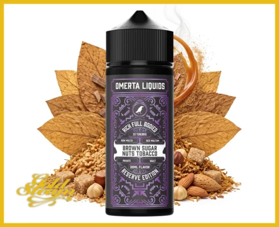 Reserve By Omerta - Brown Sugar Nuts Tobacco (120ml)