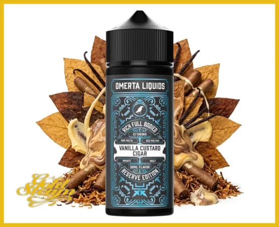 Reserve By Omerta - Vanilla Custard Cigar (120ml)